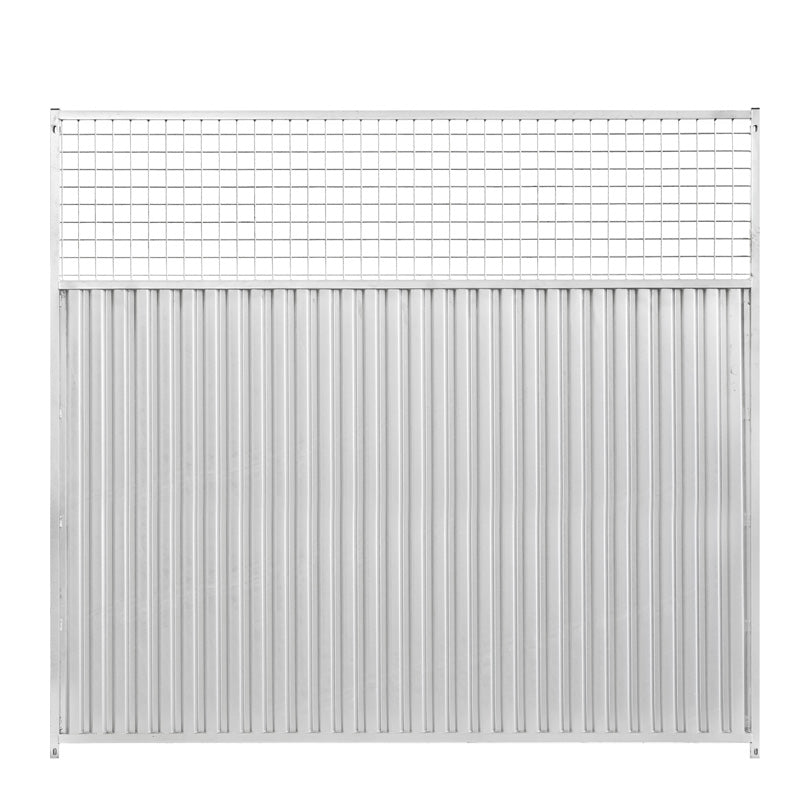 Panel ogrodzeniowy 3/4 blacha z siatką