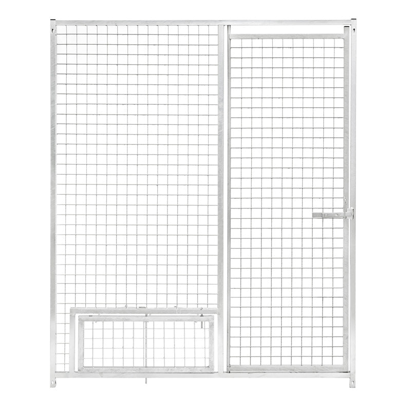 Panel ogrodzeniowy z drzwiami i karmidłem 1840 x 50 x 50 mm / siatka