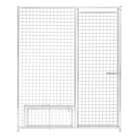 Panel ogrodzeniowy z drzwiami i karmidłem 1840 x 50 x 50 mm / siatka